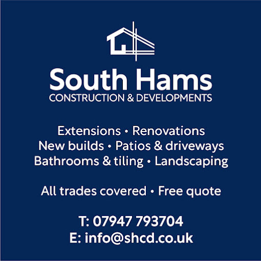 South Hams Construction & Developments company branding